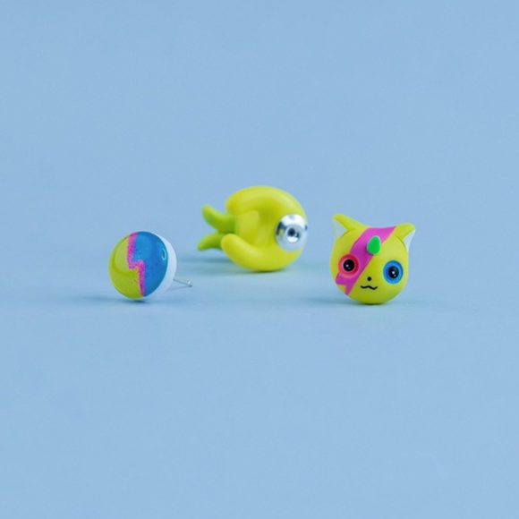 NEW Handmade Cat Earrings - Picture 3 of 4